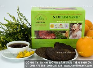 Sản phẩm nấm lim xanh loại Nguyên cây với tác dụng cùng cách dùng